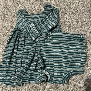 Kate Quinn dress with diaper cover